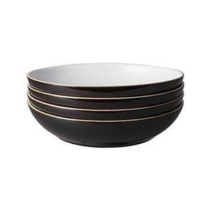 Denby Elements 4 piece Pasta Bowl Set - Black £21 at Amazon