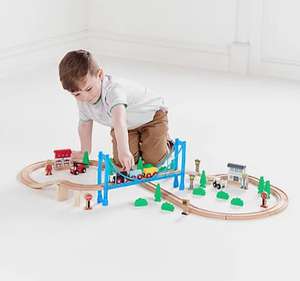 20% off selected wooden toys, George online e.g. Wooden Train Set £12 Free click and collect