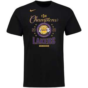 Los Angeles Lakers Nike NBA Champions Locker Room - T-Shirt £36.45 delivered @ NBA Store EU