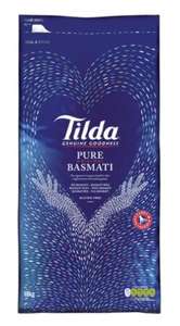 Tilda Basmati Rice 10kg £19 at Sainsbury's