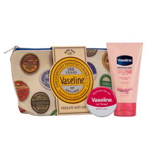 Vaseline 150 Years Beauty Bag Gift Set £7.48 delivered@ Home Bargains