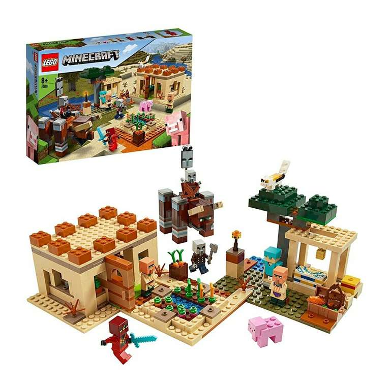 LEGO 21160 Minecraft The Illager Raid Village Building Set with Ravager and Kai £38.99 @ Amazon (Prime Exclusive)