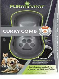 FURminator Curry Comb for Cats and Dogs £7.99 prime / £12.48 non prime @ Amazon