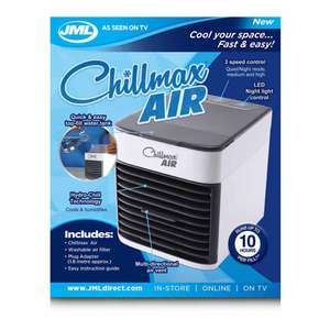 JML Chillmax Air 0485648 personal space air cooler and humidifier £9.99 in Wilko Nottingham