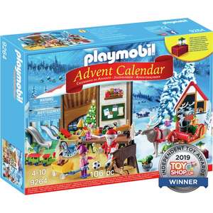 TWO Santa's Workshop Playmobil Advent Calendars £31.98 delivered, using code, @ Playmobil (new accounts)
