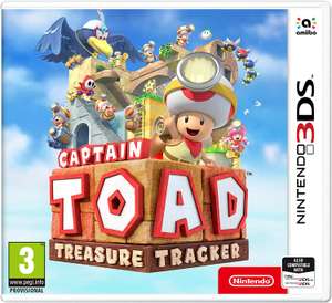 Captain Toad: Treasure Tracker (Nintendo 3DS) for £7.99 (Prime) / £10.98 (Non Prime) delivered @ Amazon