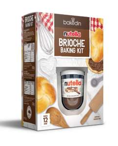 Brioche Baking Kit with Nutella £8 + £2.99 delivery@ Bakedin