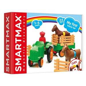 SmartMax My First Tractor Set £9.99 + £3.95 del at Crafty Arts