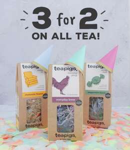 3 for 2 at Teapigs