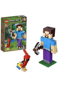 Lego Minecraft - Steve BigFig with Parrot
