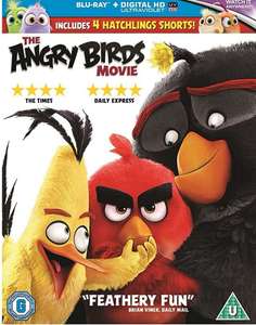 The Angry Birds Movie [Blu-ray] [2016] [Region Free] £2.99  (+£2.99 Non-Prime ) @ Amazon