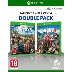 Far Cry 5/Far Cry 4 Double Pack Xbox One £12.49 free click and reserve at GAME