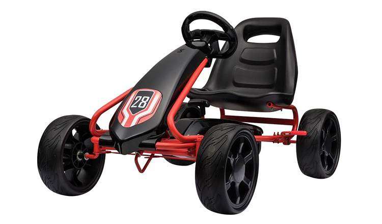 Spike Go Kart Ride On in red and black for £75.00 click & collect (+£3.95 delivery) @ Argos