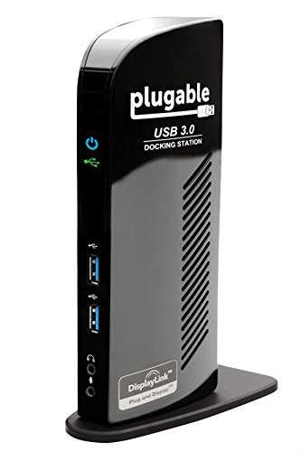 Plugable USB 3.0 Universal Laptop Docking Station £63.75 Sold by Plugable Technologies and Fulfilled by Amazon