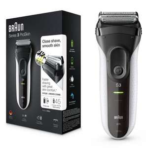 Braun Series 3 ProSkin 3020s Rechargeable Electric Shaver - £25 + free Click and Collect @ Boots
