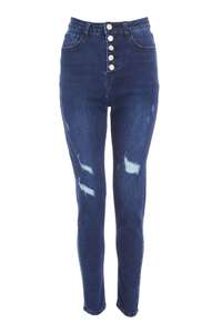 Quiz 20% Off Sitewide and 15% Student / New Customer Discount - High Waisted Jeans - £18.36 / £22.35 delivered @ Quiz Clothing