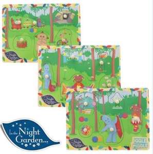 In the night garden wooden puzzles £2.99 @ home bargains Newport