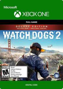 Watch Dogs 2 Deluxe Edition Xbox One (UK) - £12.99 delivered @ CDKeys