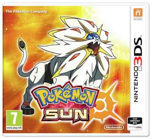 Pokemon Sun & Pokemon Moon (and Ultra Moon) For 3DS £14.99 at Argos (Click & Collect)