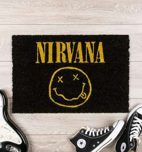 Nirvana Smiley Door Mat £11.99 (£3.95 Delivery) @ Truffle Shuffle