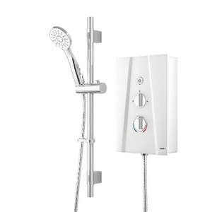 Wickes Hydro Ultra Electric Shower Kit - White/Chrome 10.5kW for £24.50 in-store @ Wickes