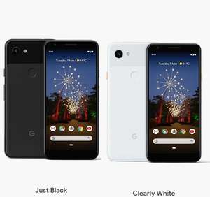 Google Pixel 3A - Just Black or Clearly White £289 at Google Store