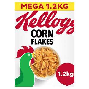 Kelloggs Cornflakes 1.2kg £2.89 instore Iceland Warehouse Wakefield