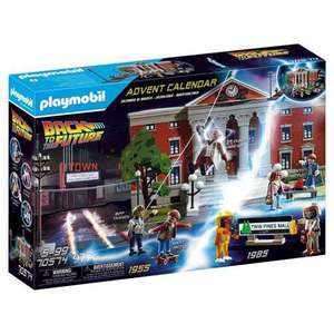 Playmobil Advent Calendar 70574 Back to the Future £14.99 + £3.99 delivery @ The Entertainer