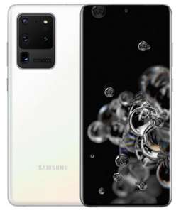 Preowned Samsung Galaxy S20 Ultra 5G Dual Sim 128GB Cloud White, Unlocked, Grade B. £610 at CeX