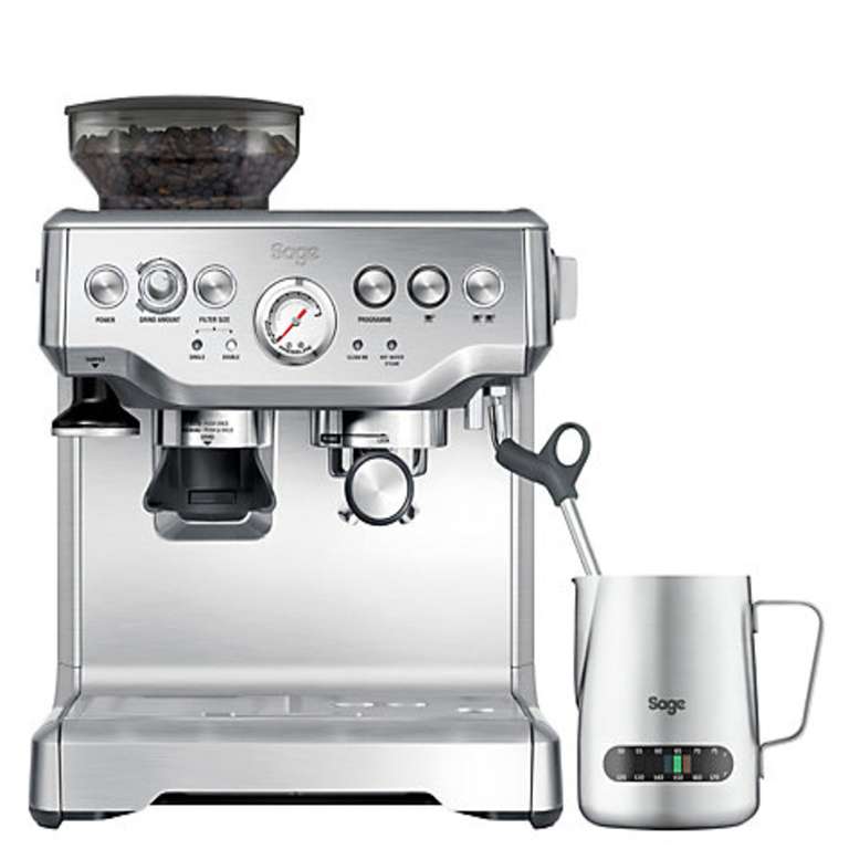 Sage Barista Express Stainless Steel all-in-one espresso machine £449.96 with code at sage appliances