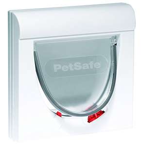 PetSafe Staywell, Magnetic Classic Cat Flap, Exclusive Entry, 4 Way Locking - White. £16.99 Prime / £21.48 non-Prime at Amazon