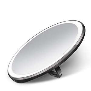 simplehuman 10cm Sensor Mirror Compact, Black Stainless Steel (£89.95 normal price) - £50.80 @ Amazon