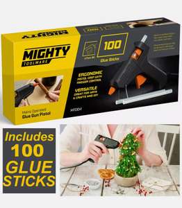Glue Gun with 100 Glue Sticks - £7.99 @ Thinkprice / Ebay
