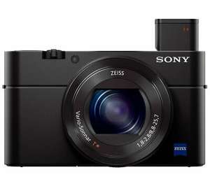 SONY Cyber-shot DSC-RX100 III High Performance Compact Camera - Black - £279.97 at Currys Ebay