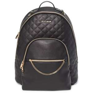 Skip Hop Linx Quilted Chic Changing Bag, Backpack - Black Now £34.95 + £2.95 Delivery From Online4baby