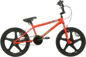 X-Rated Shockwave BMX bike in red with 20-inch mag wheels for £120 delivered @ Halfords