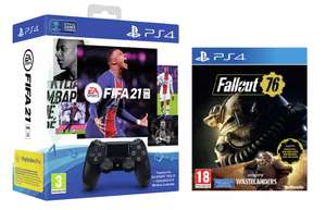 Sony PS4 Dualshock 4 Controller and FIFA 21 PS4 Game (Digital) Bundle + Fallout 76 Wastelanders £57.99 Free Click & Collect @ Argos