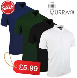 New Murray Golf Tour Ace Dri Tech Polo Shirt £5 Just Golf Online
