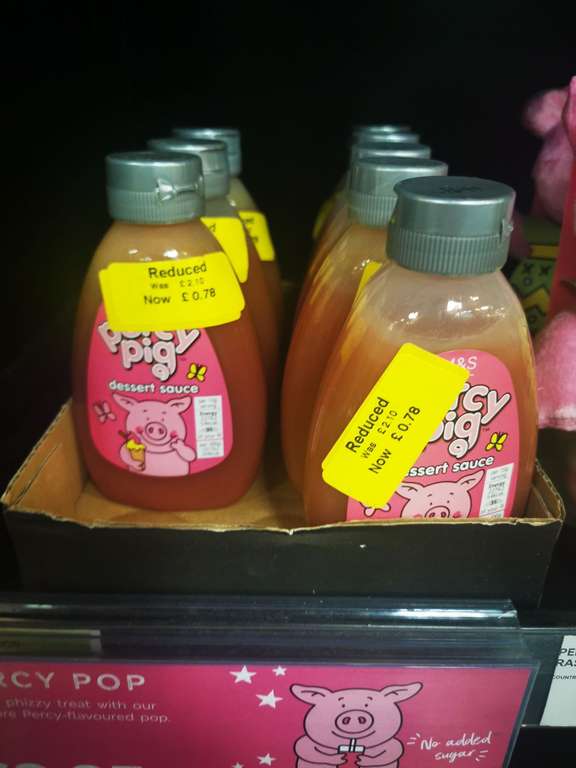 Percy Pig Dessert Sauce only 78p Instore @ M&S