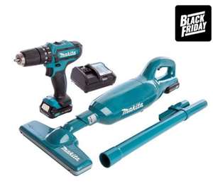Makita 2 Piece Kit with 2 x 1.5Ah Batteries, Charger and Case £108 @ ITS