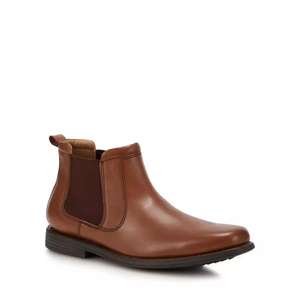 Henley Comfort - Tan Leather 'Palin' Chelsea Boots £37.50 (+ £1.99 Hermes Collect / £3.49 Delivery) @ Debenhams