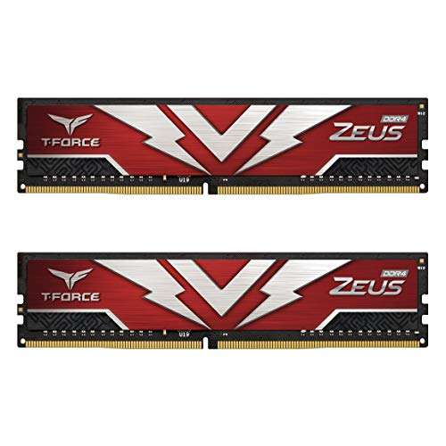 TEAMGROUP T-Force Zeus DDR4 32GB (2 x 16GB) 3000MHz CL16 Memory Kit, £88.49 at Amazon Global store
