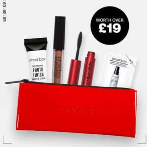 Free Full Face Mini Kit & Make-Up Bag on a £35 spend using voucher code @ Smashbox