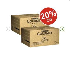 Gourmet Perle cat food 192 pouches £47.98 delivered @ Zooplus