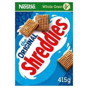 2 Boxes of Nestle Shreddies (415G) for 60p using Nestle Coupon & Clubcard @ Tesco