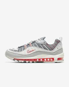 Nike Air Max 98 Men's in Grey Fog/Summit White/Laser Crimson are £50.73 With Members Code @ Nike (Free Delivery with Nike+!)