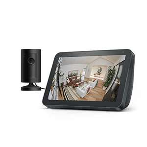 Echo Show 8 + Ring Indoor Cam, Black and White Variants - £69.99 @ Amazon