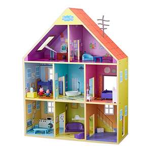 Peppa Pig CO07004 Wooden Playhouse, Multicoloured £73.27 @ Amazon