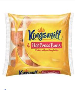 4pk Kingsmill Hot Cross Buns - 59p @ Farmfoods