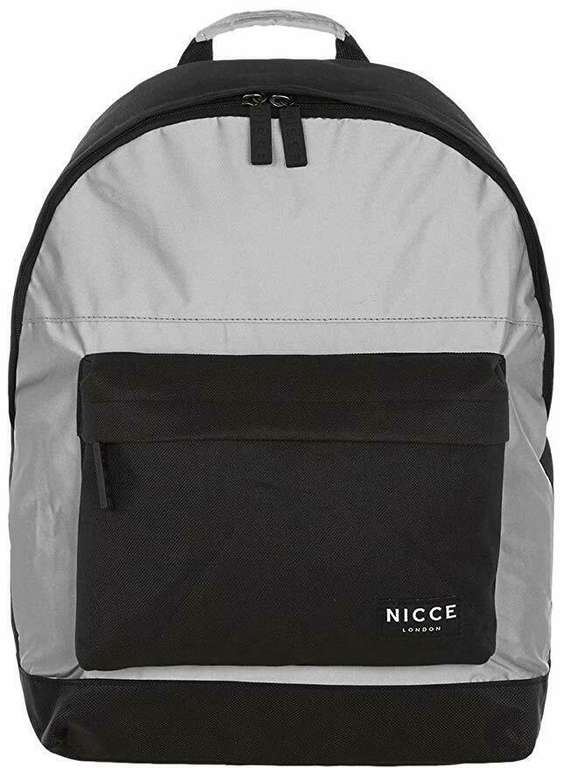 Nicce Curtis Black Reflective Backpack (NA15)£9.98 delivered with code at bigbrandoutlet2015 ebay